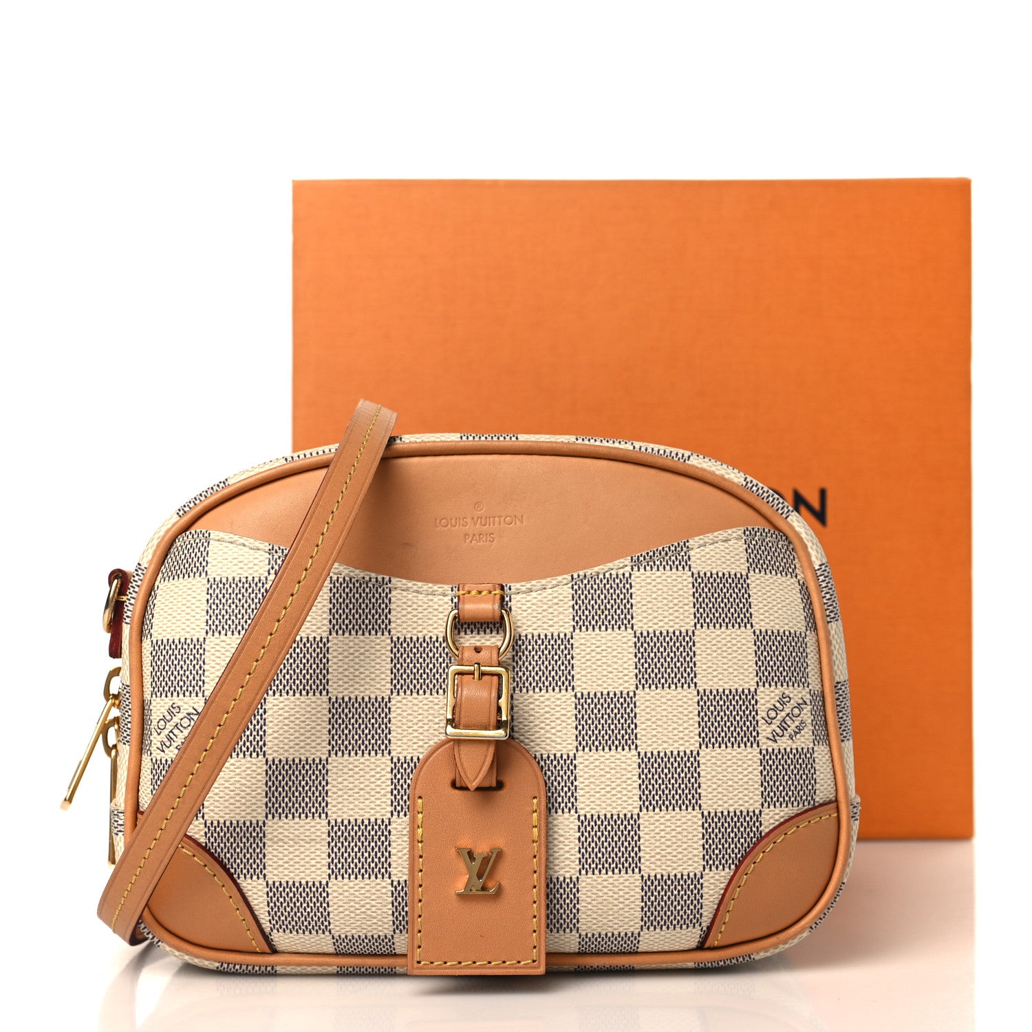 Louis Vuitton Damier Azur Mini Deauville 8 of 8