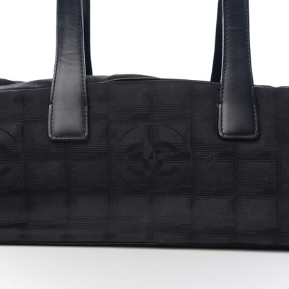 Chanel Nylon Travel Bowler Black 9 of 9