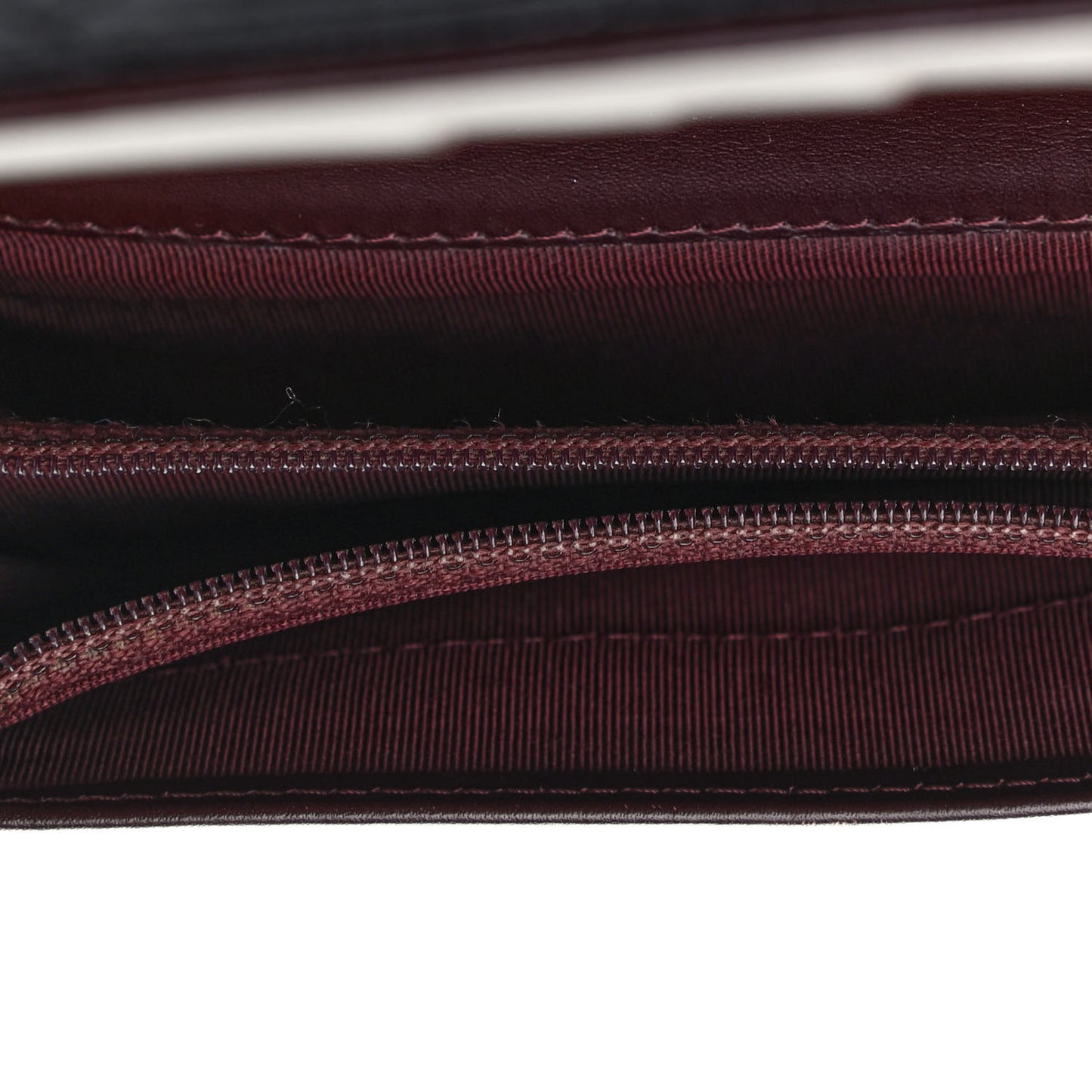 Caviar Quilted Yen Wallet Black