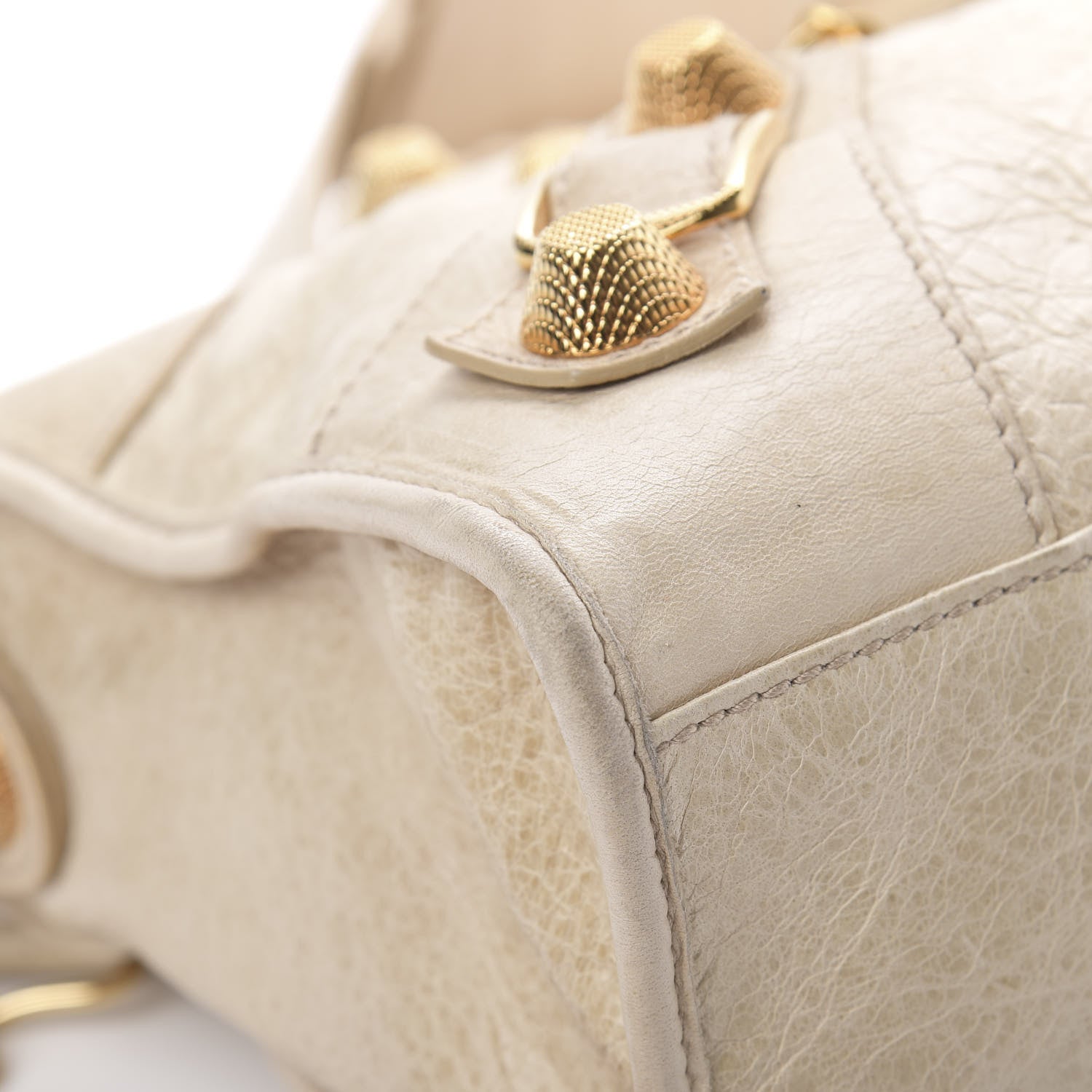 Balenciaga Goatskin Giant 21 Gold Hardware Part Time Natural 9 of 20