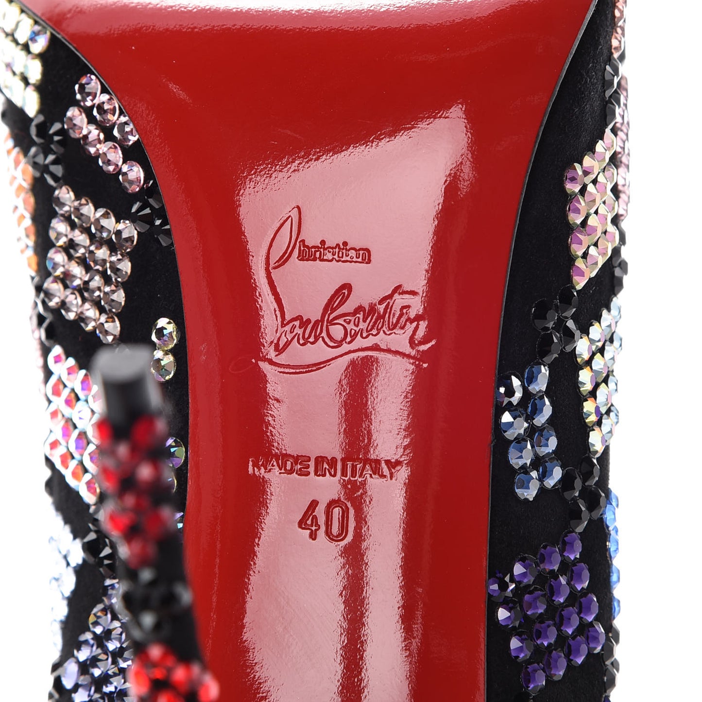 Crystal Arletta 100 Pumps 40 Black Multicolor