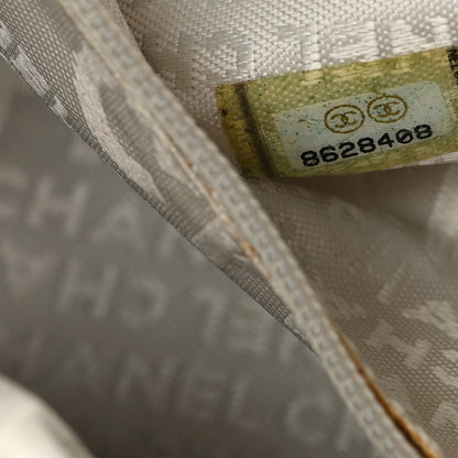 Chanel Caviar Square Stitched Bag White 7 of 14
