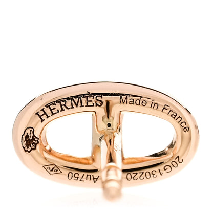 Hermes 18K Rose Gold TPM Farandole Stud Earrings 4 of 5