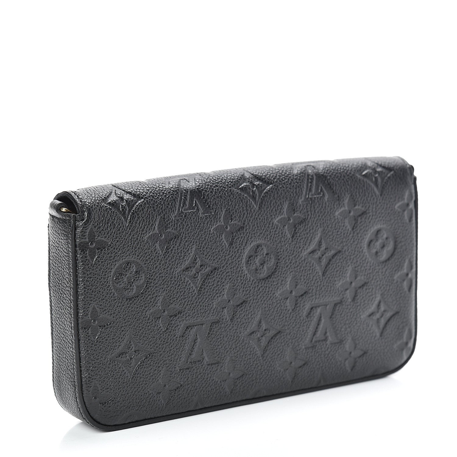 Louis Vuitton Empreinte Pochette Felicie Chain Wallet Black 4 of 12