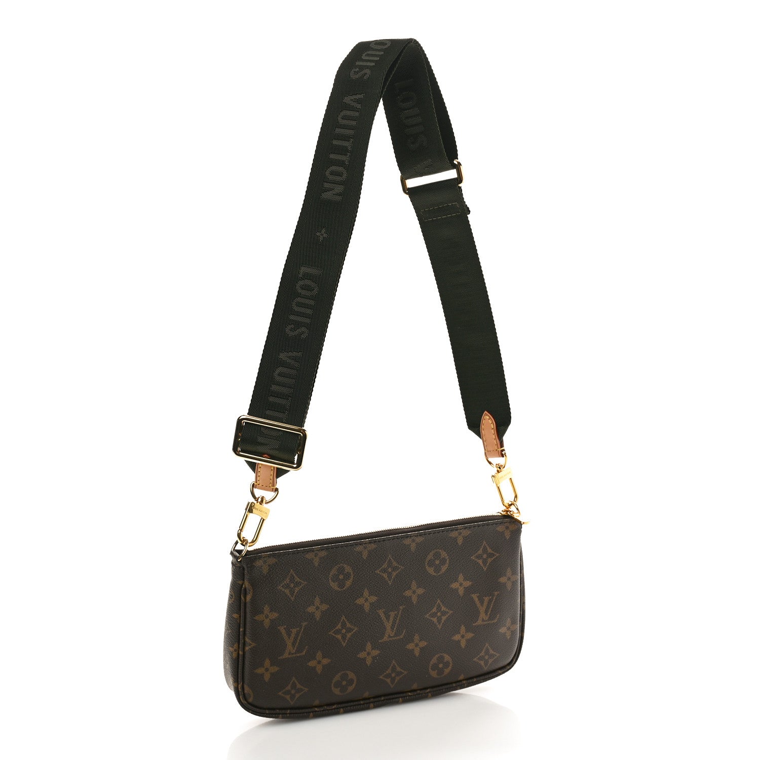Louis Vuitton Monogram Multi Pochette Accessories Large Pochette Kaki 3 of 8