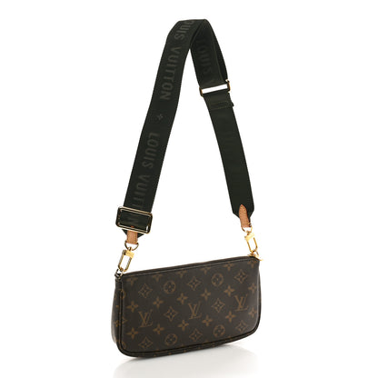 Louis Vuitton Monogram Multi Pochette Accessories Large Pochette Kaki 3 of 8
