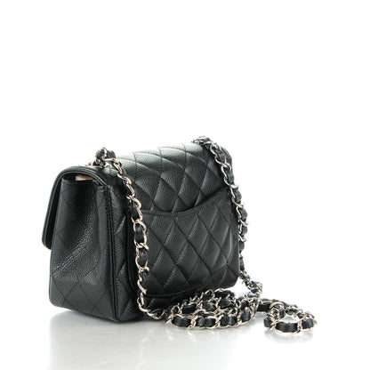 Chanel Caviar Quilted Mini Square Flap Black 3 of 8