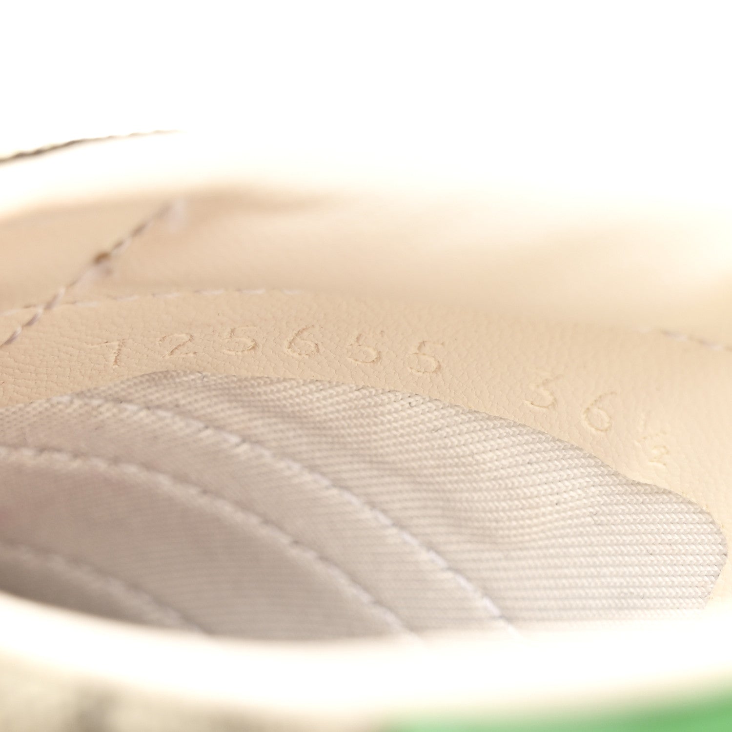 Gucci X ADIDAS GG Supreme Monogram Gazelle Wedge Sneakers 36.5 Beige Ebony Off White New Shamarock 9 of 9