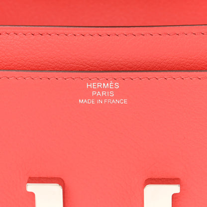 Hermes Evercolor Cavale Constance Long Wallet To Go Rose Texas Multicolor 6 of 11