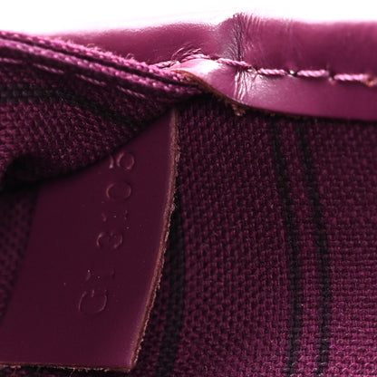 Louis Vuitton Monogram Totem Neverfull MM Magenta 8 of 10
