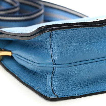 Prada Vitello Daino Flap Crossbody Mare 9 of 10