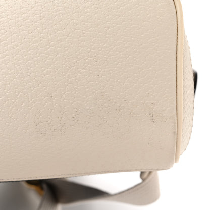 Gucci GG Supreme Monogram Textured Calfskin Web Small Ophidia Day Backpack Beige Ebony Mystic White 11 of 11
