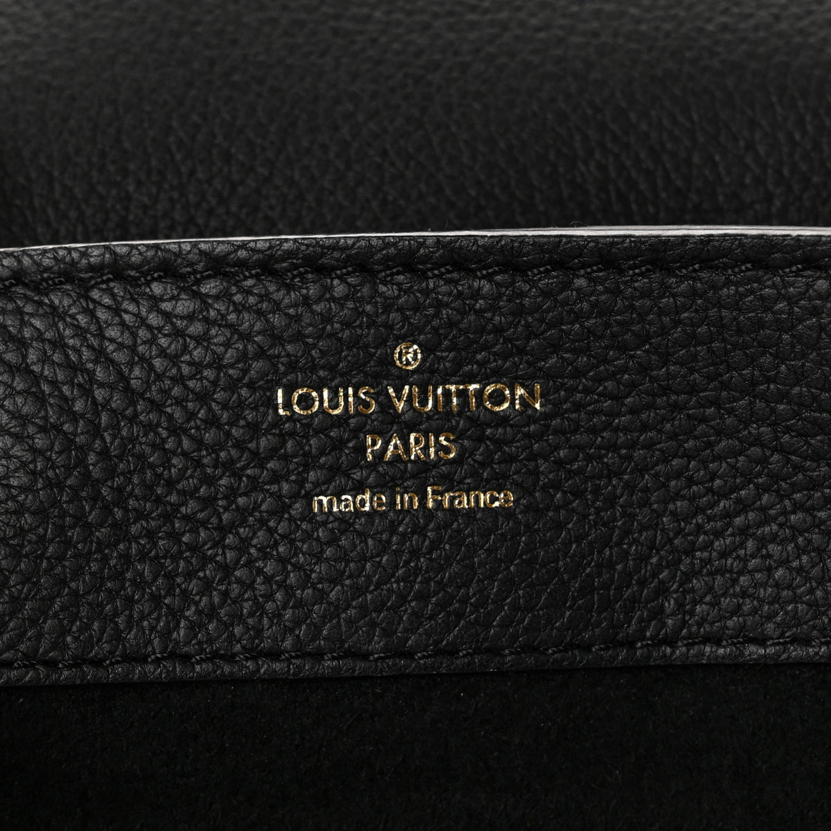 Louis Vuitton Calfskin Lockme Mini Backpack Black 6 of 9