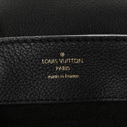 Louis Vuitton Calfskin Lockme Mini Backpack Black 6 of 9