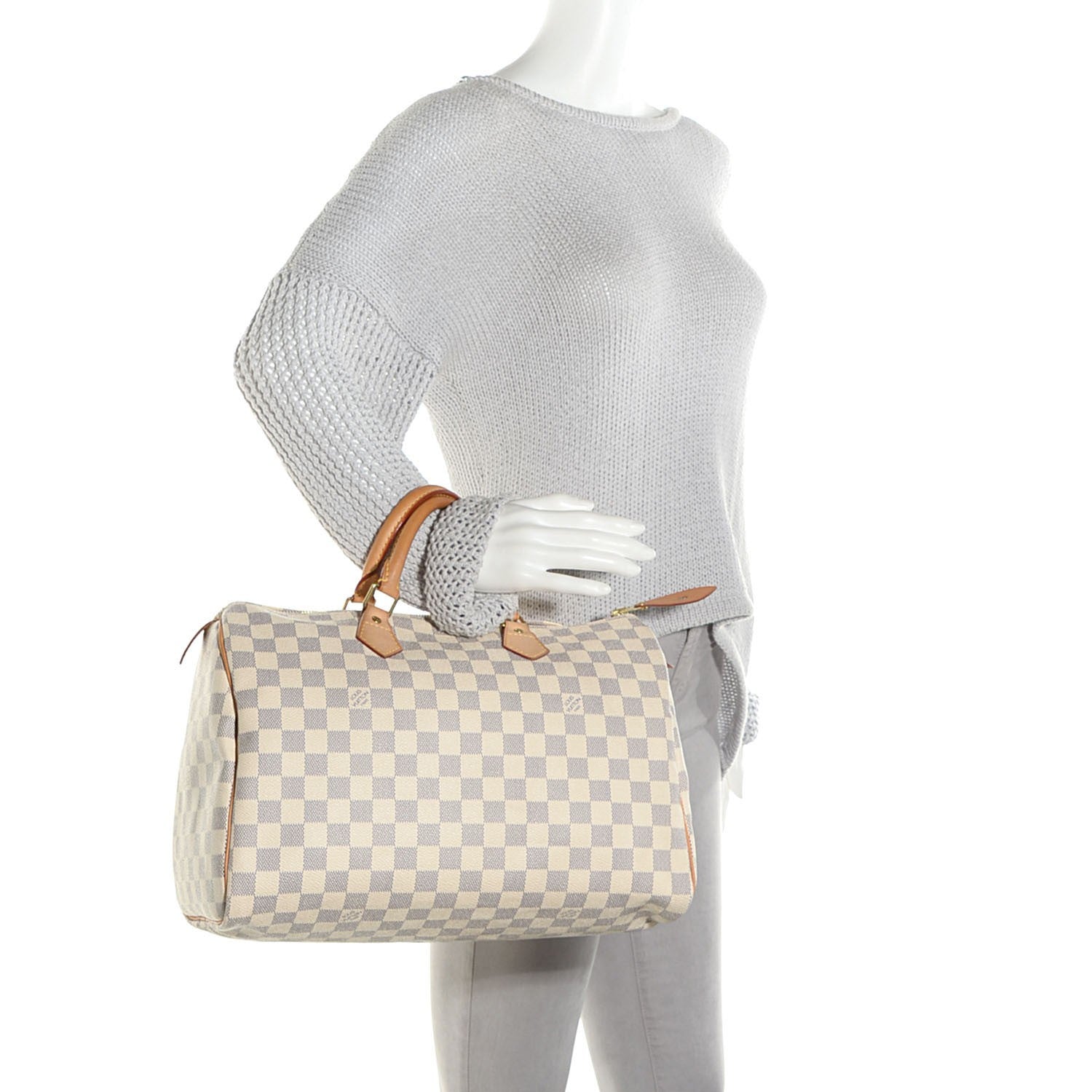 Louis Vuitton Damier Azur Speedy 35 2 of 7