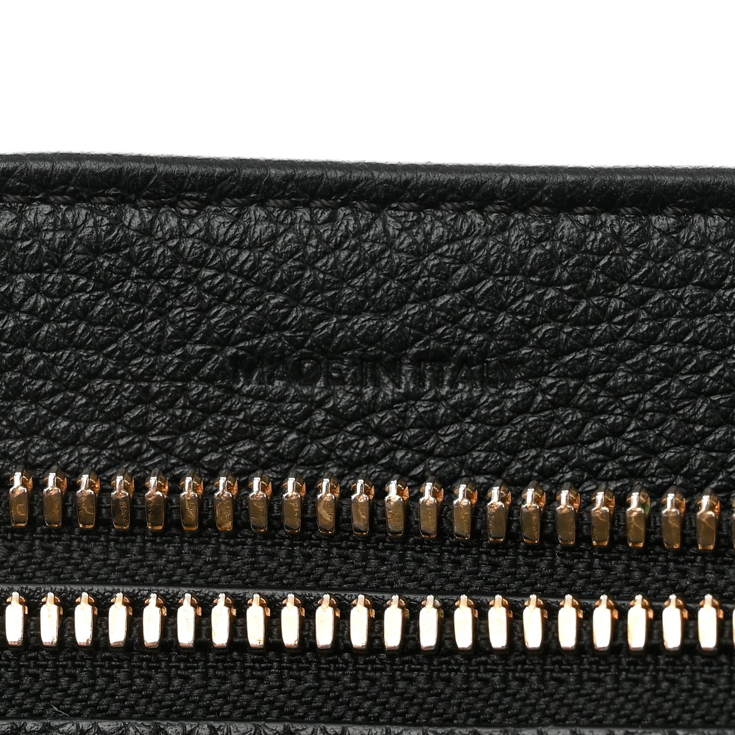 Grained Calfskin Classique 16 Top Handle Bag Black