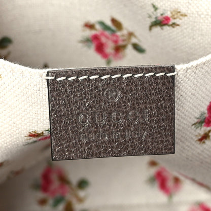 Gucci GG Supreme Monogram Web Neo Vintage Shoulder Bag Beige New Acero Crop 6 of 9