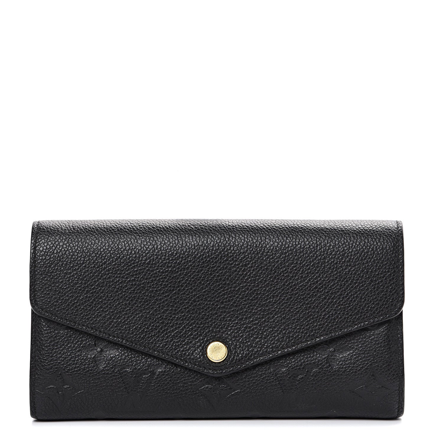 Louis Vuitton Empreinte Sarah Wallet NM Black 1 of 9