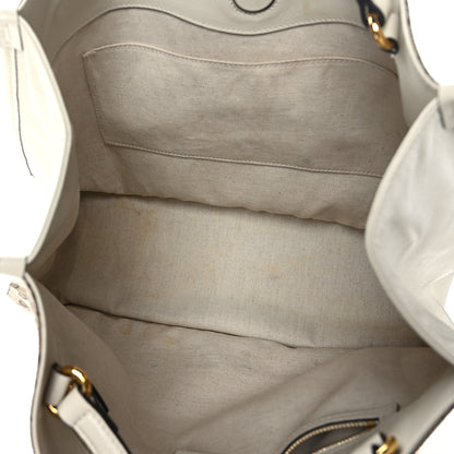 Gucci Monogram New Sakai Calfskin Lux Horsebit 1955 Tote Beige Ebony Mystic White 5 of 10