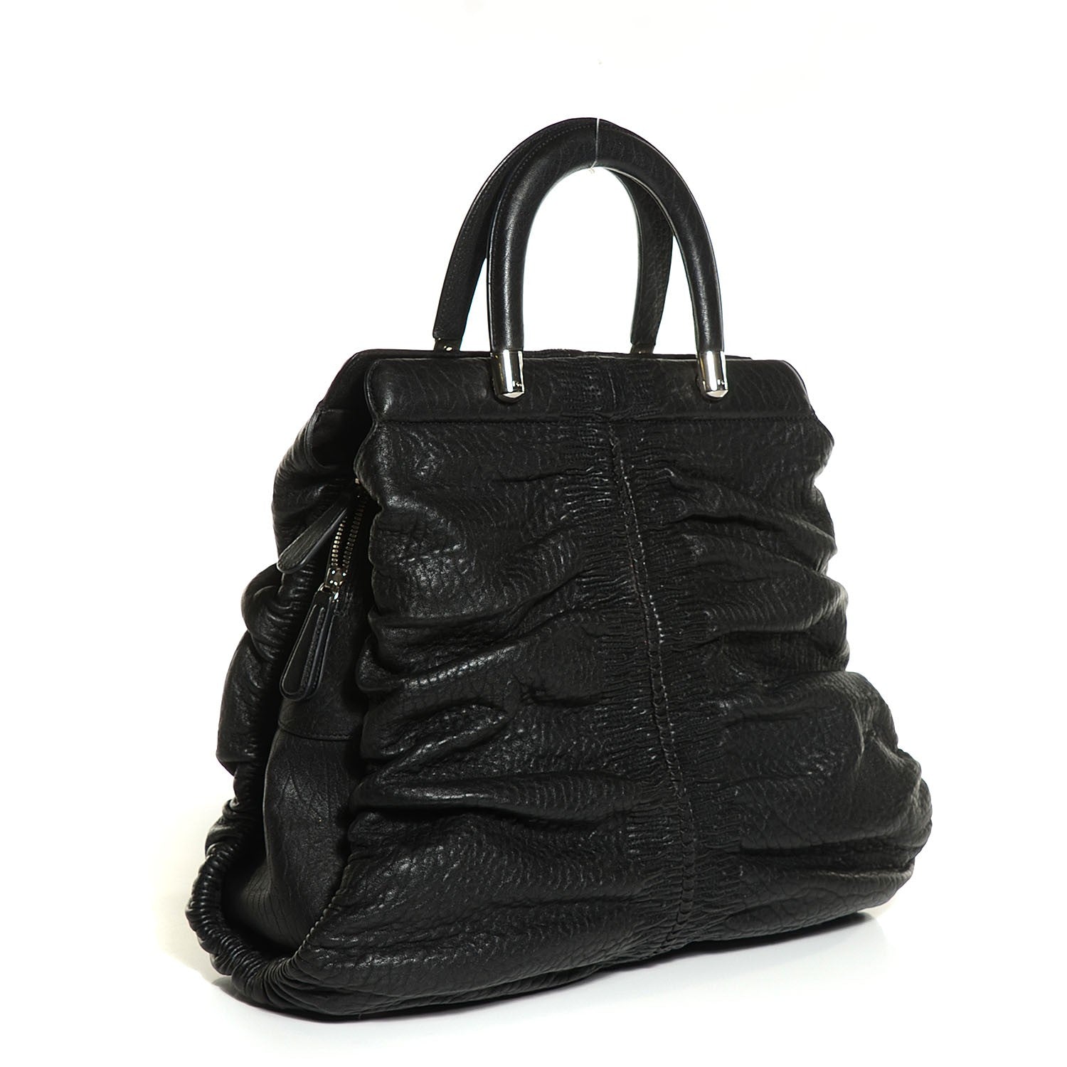 Christian Dior Lambskin Large Karenina Tote Black 3 of 7