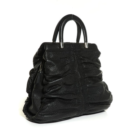 Christian Dior Lambskin Large Karenina Tote Black 3 of 7