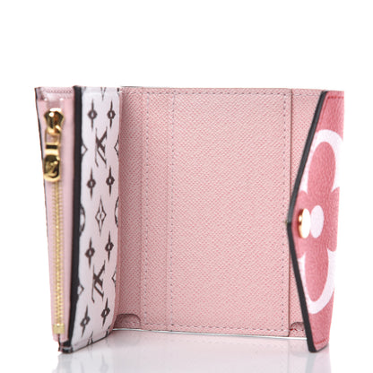 Louis Vuitton Monogram Giant Zoe Wallet Rouge Rose 5 of 7