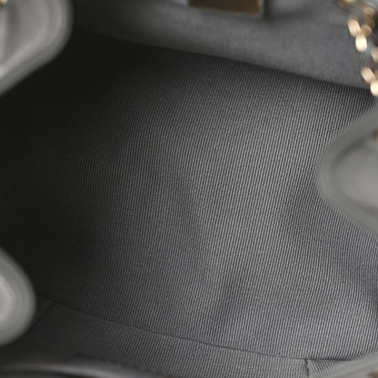 Chanel Lambskin Quilted Small Duma Drawstring Backpack Grey 5 of 10