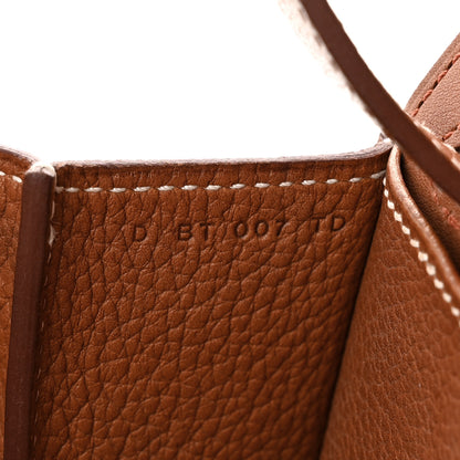 Hermes Barenia Faubourg Halzan 31 Fauve 7 of 11
