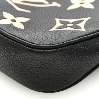 Louis Vuitton LOUIS VUITTON Empreinte Monogram Giant Mini Pochette Accessories Black 9 of 10