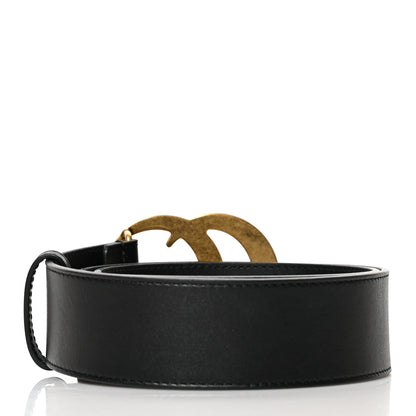 Gucci Calfskin Double G 40mm Belt 70 28 Black 2 of 7