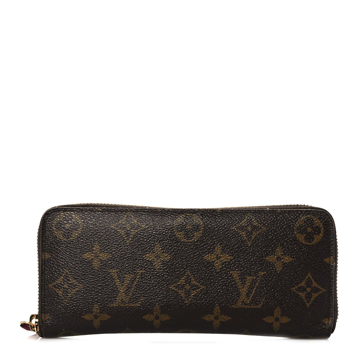 Louis Vuitton Monogram Clemence Wallet Fuchsia 1 of 16