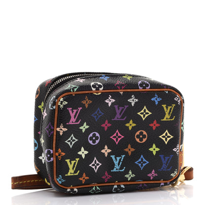 Louis Vuitton Monogram Multicolor Trousse Wapity Black 3 of 13