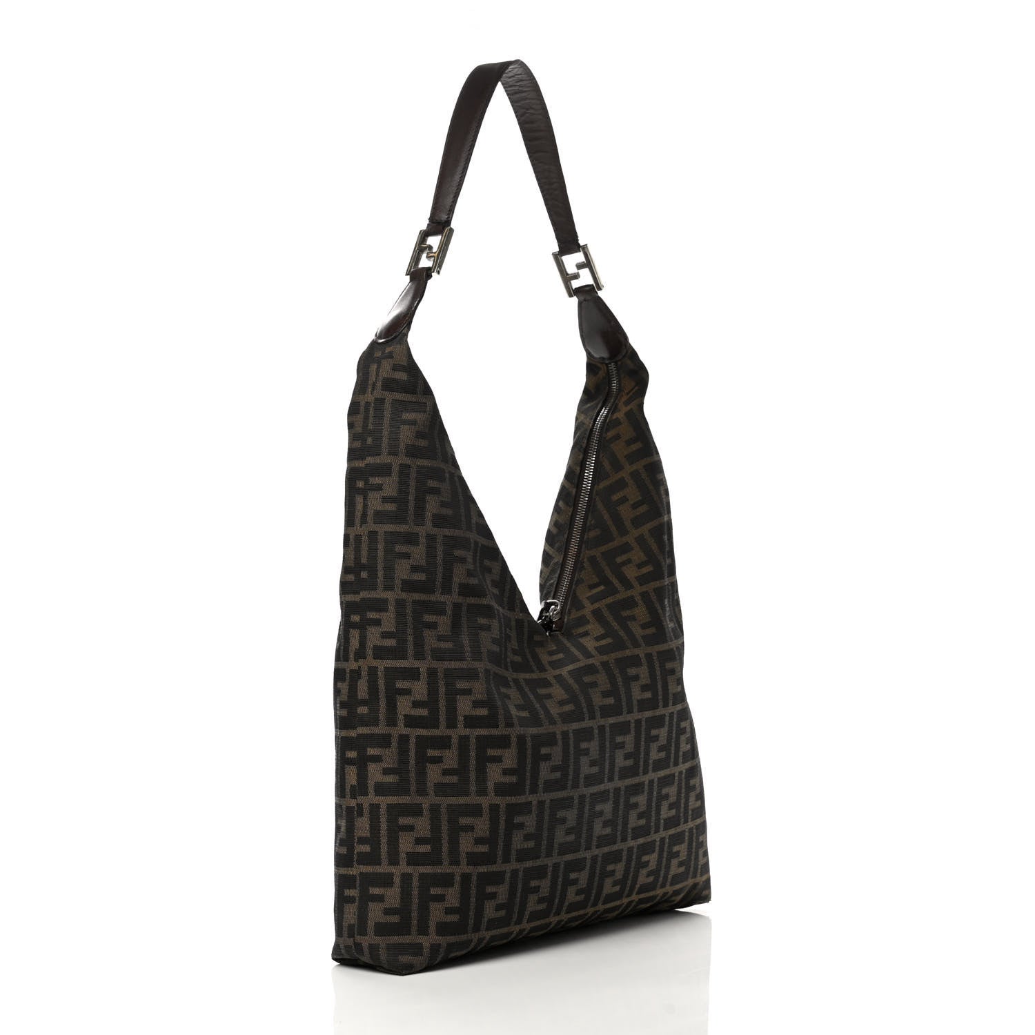 Fendi Zucca Hobo Tobacco 3 of 20