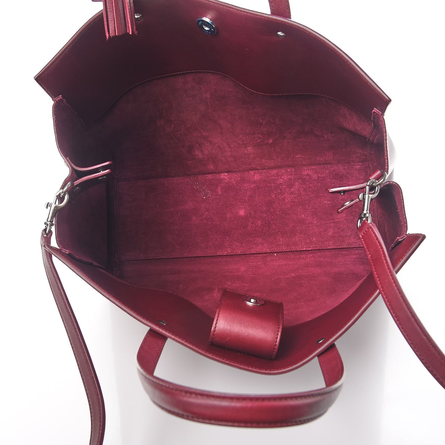 Calfskin Medium Amber Tote Rouge Legion