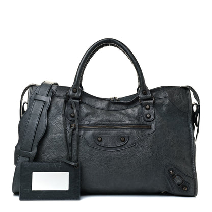 Balenciaga Agneau Classic Hardware City Anthracite 1 of 4