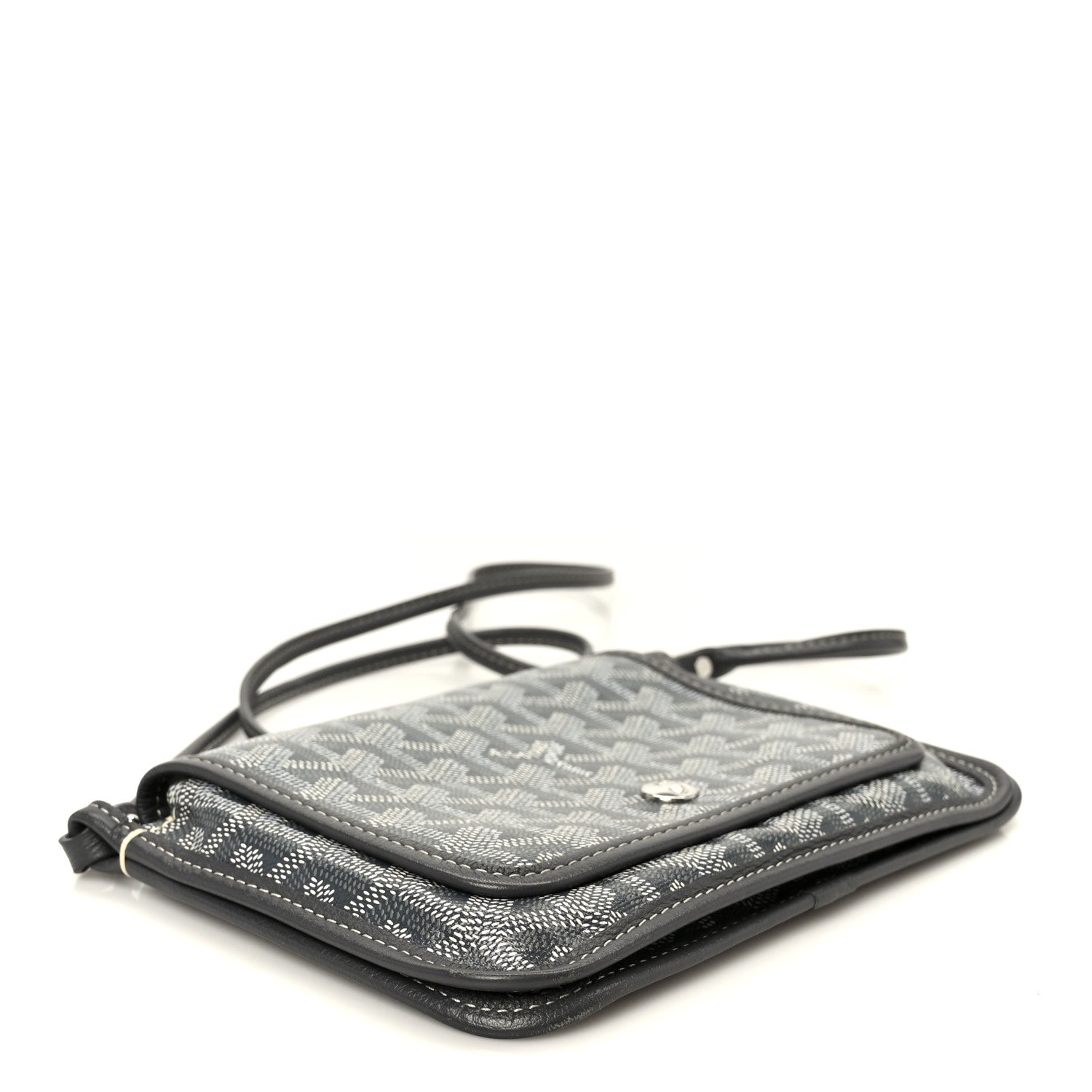 Goyard Goyardine Plumet Wallet Clutch Grey 4 of 11