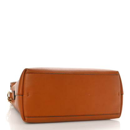 Fendi Vitello Dolce Logo Ajour Embroidered Medium By The Way Boston Bag Brandy Garza 4 of 10