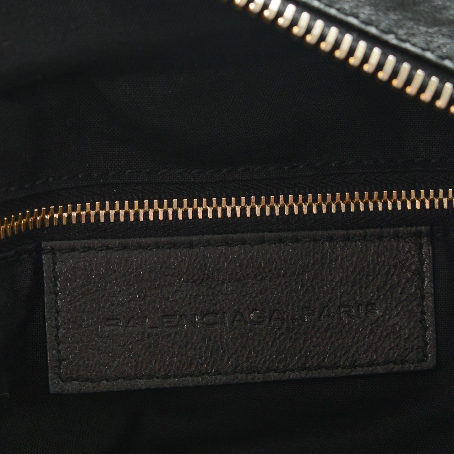 Agneau Giant 21 Gold Hardware Brief Black