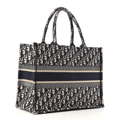 Christian Dior Oblique Medium Book Tote Blue Multicolor 3 of 10