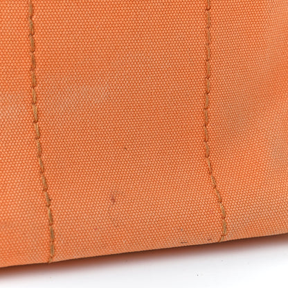 Prada Canapa Small Logo Tote Papaya 5 of 8