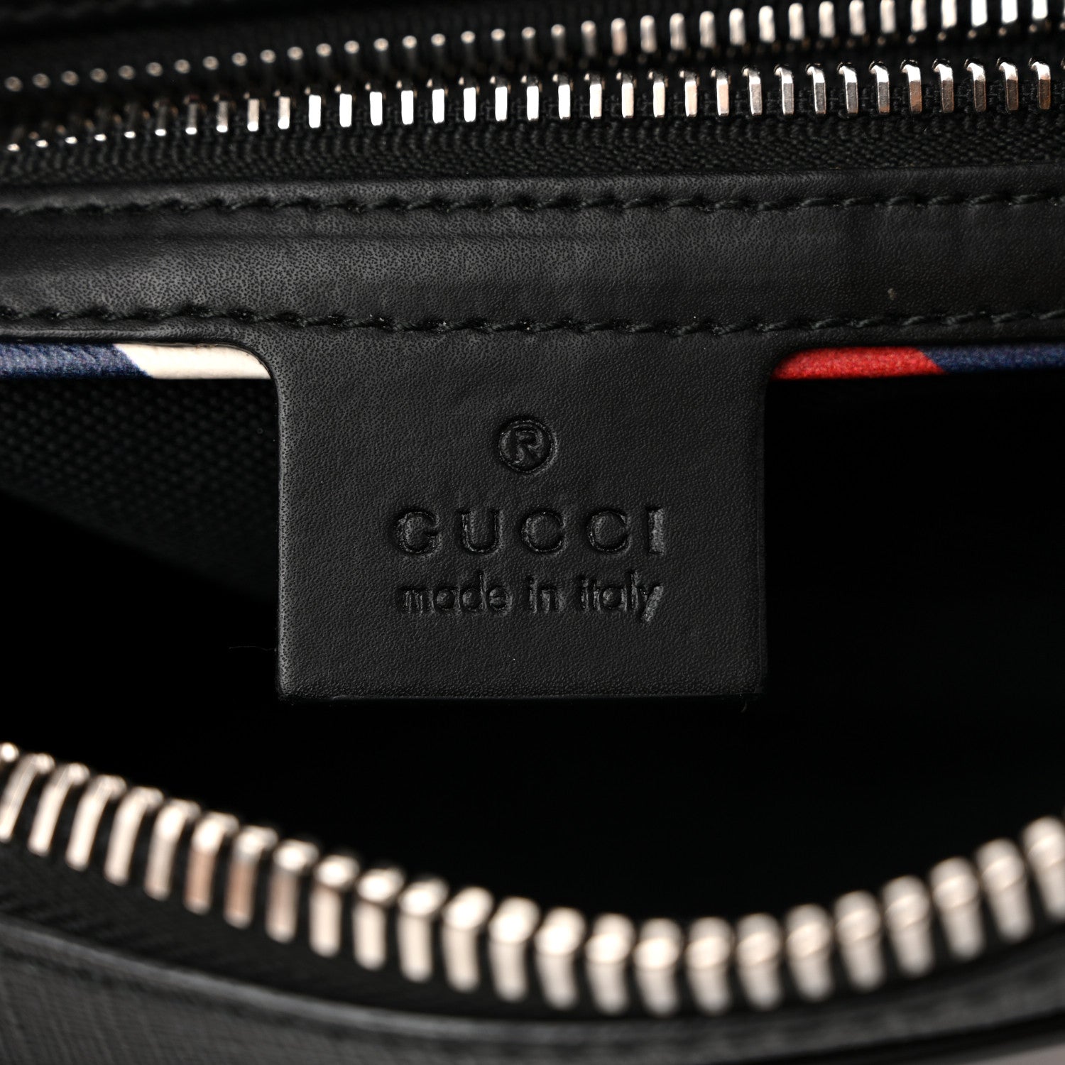 Gucci GG Supreme Monogram Night Courrier Belt Bag Black Multicolor 6 of 10