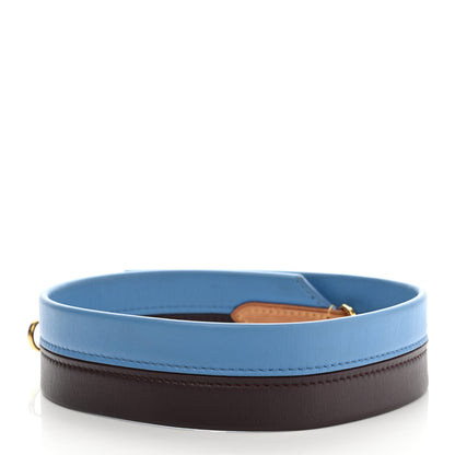 Louis Vuitton Calfskin Cluny MM Shoulder Strap Blue Glacial 2 of 9