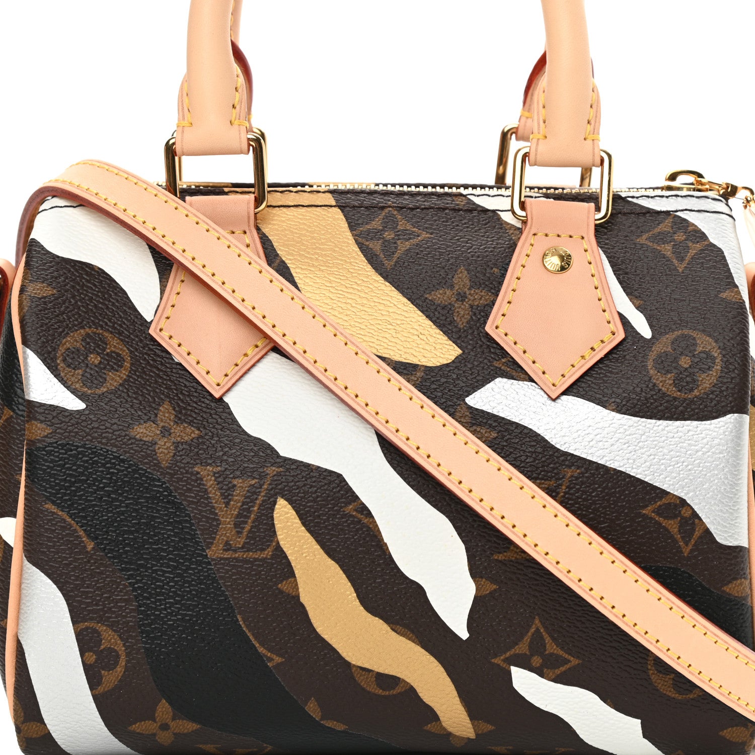 Louis Vuitton X LOL Monogram Speedy BB Gold Silver 8 of 11