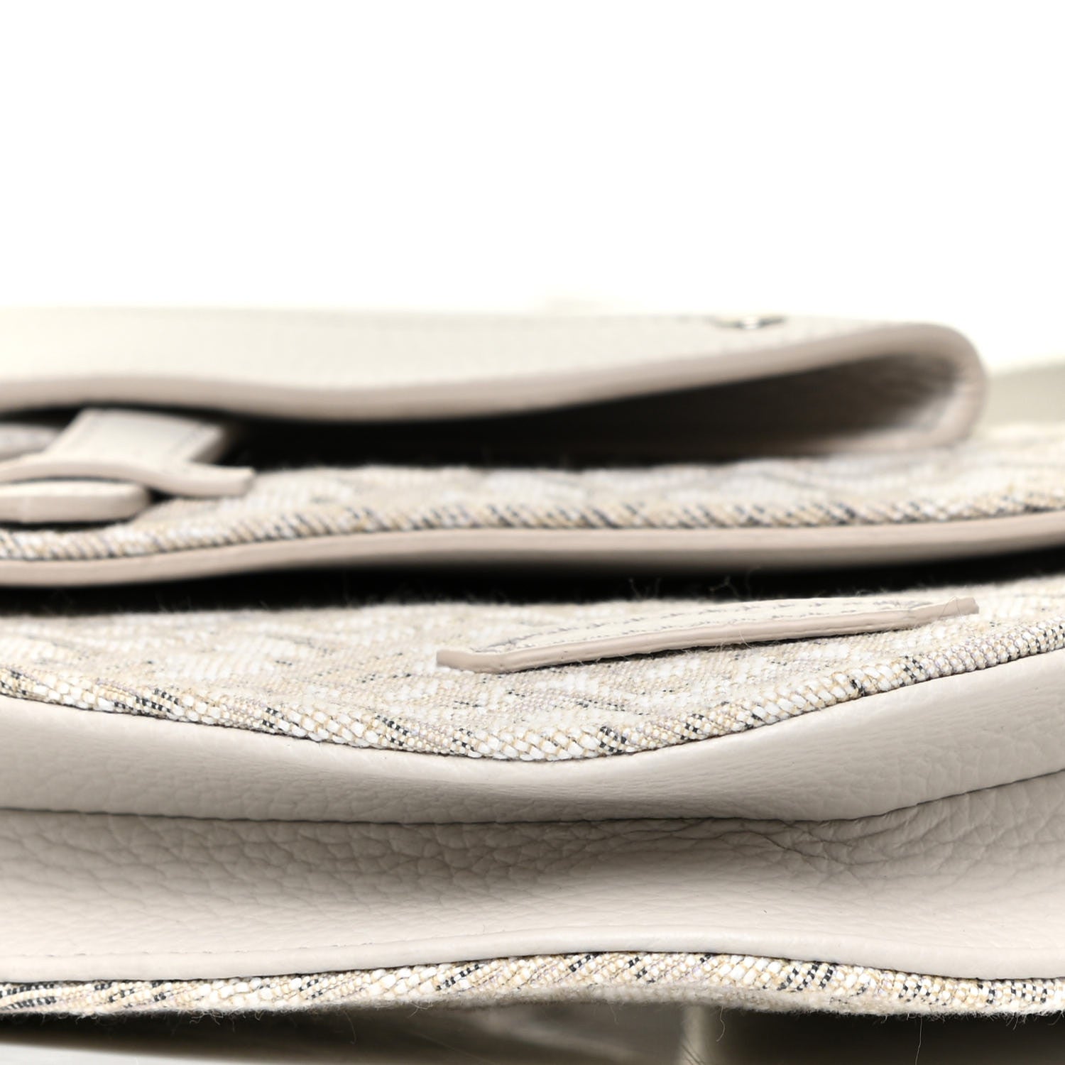 Christian Dior Oblique Saddle Messenger Pouch Beige 9 of 10
