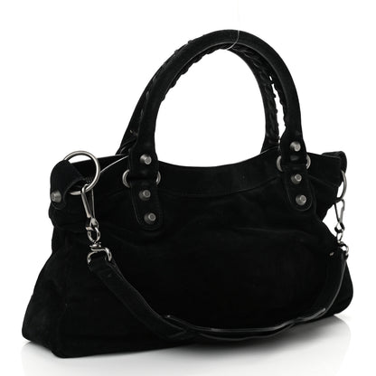 Balenciaga Baby Daim Suede Classic Hardware First Black 3 of 10