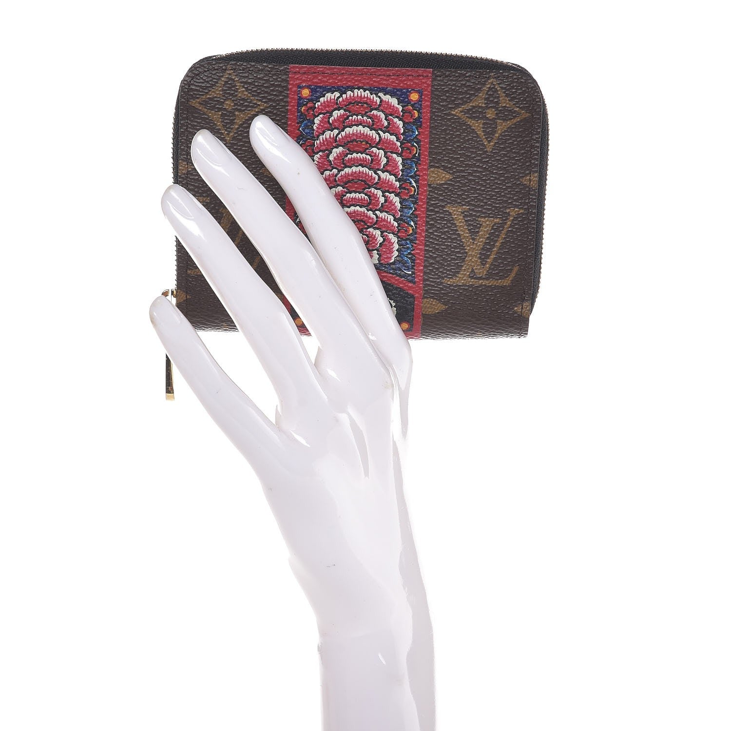 Louis Vuitton Monogram Kabuki Zippy Coin Purse 2 of 9