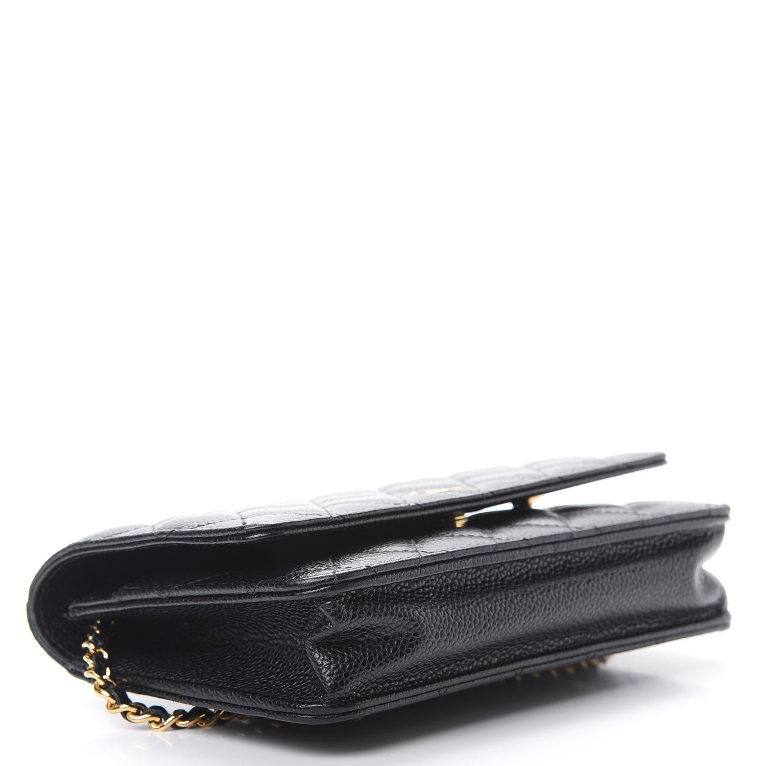 Chanel Caviar Quilted Wallet On Chain WOC Black 4 of 13