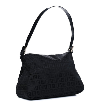 Fendi Zucchino Mama Baguette Black 2 of 10