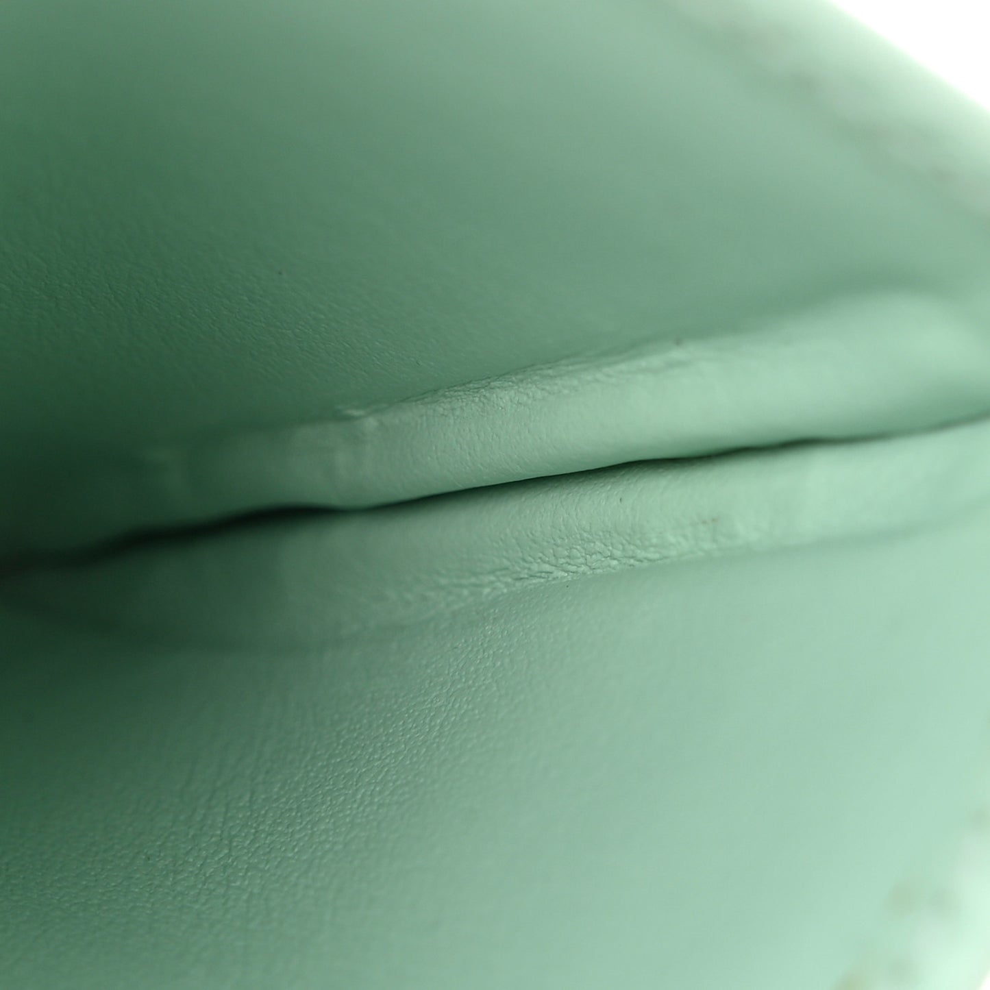 Calfskin Matelasse GG Marmont Card Holder Water Green