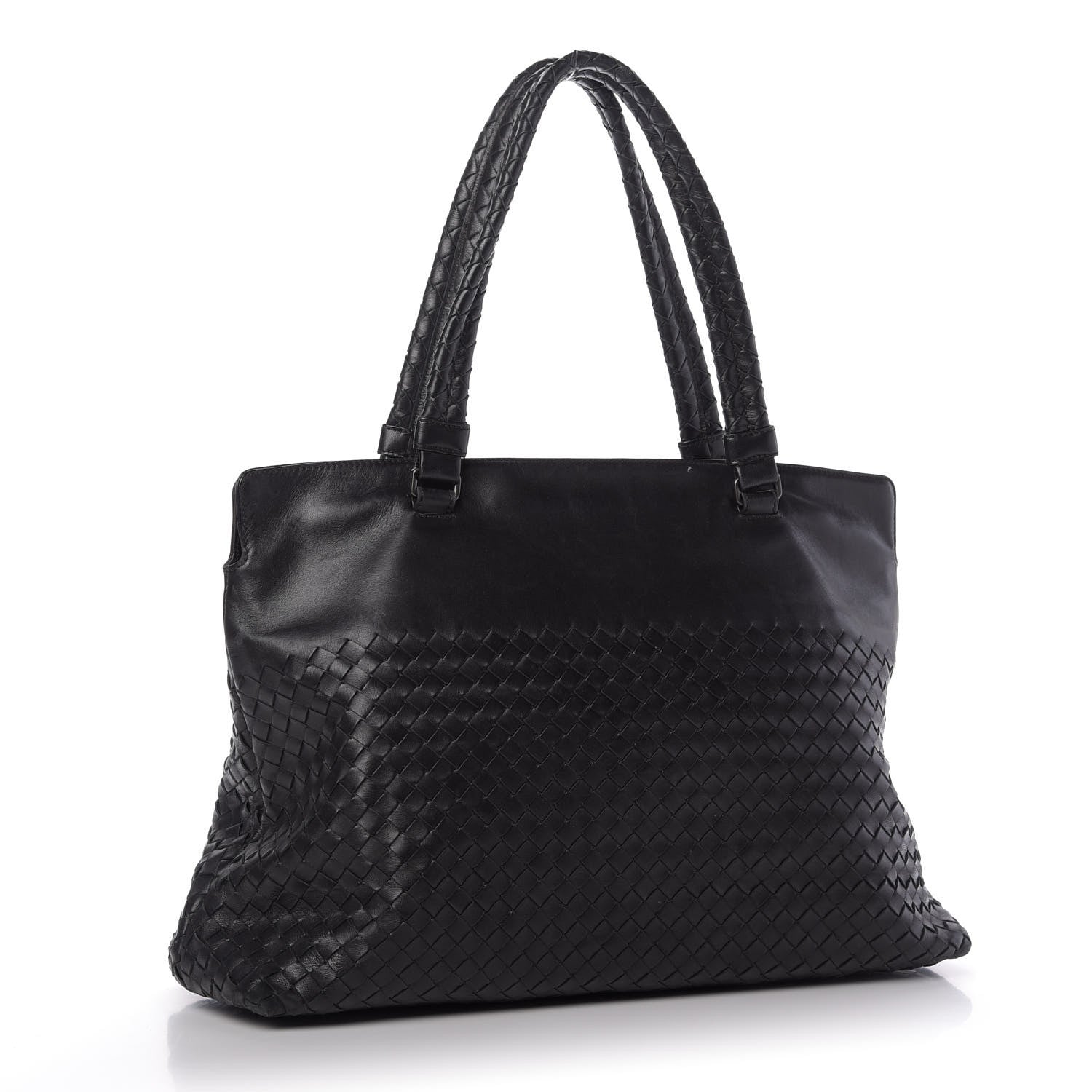 Bottega Veneta Nappa Intrecciato Tote Black 3 of 11